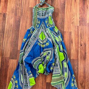 NEW!! AUTHENTIC AFRICAN HAREM JUMPSUIT